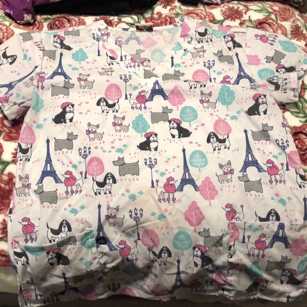 Paris scrubs